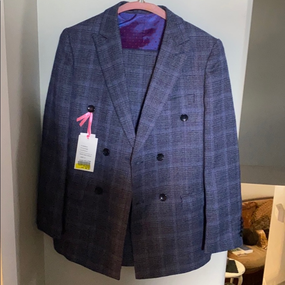 Isaac Mizrahi boys 3 piece suit NWT